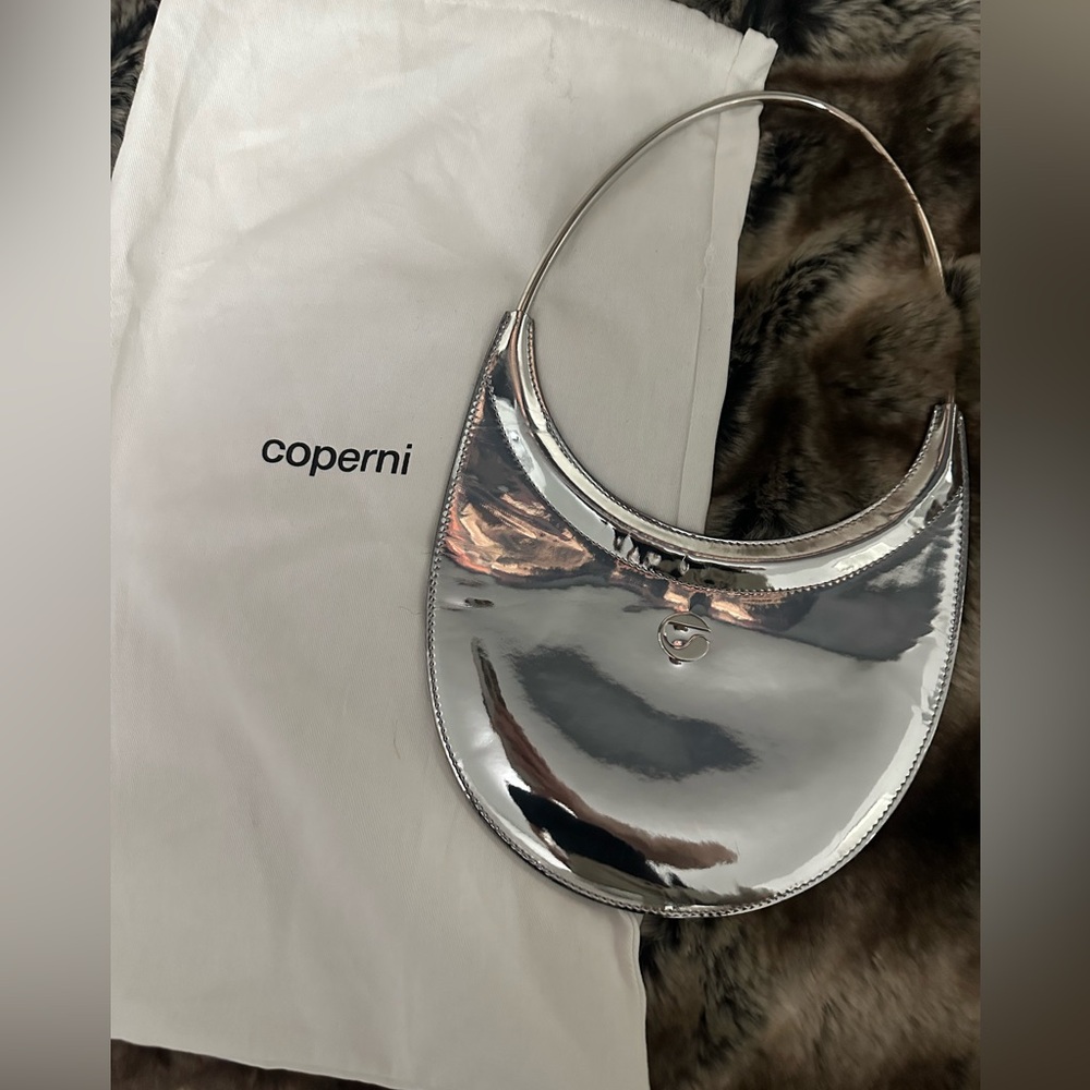 Coperni Mirrored Ring Swipe Bag
